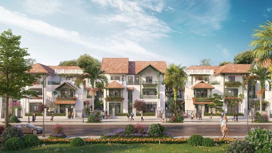 Biệt thự 10m Mặt tiền