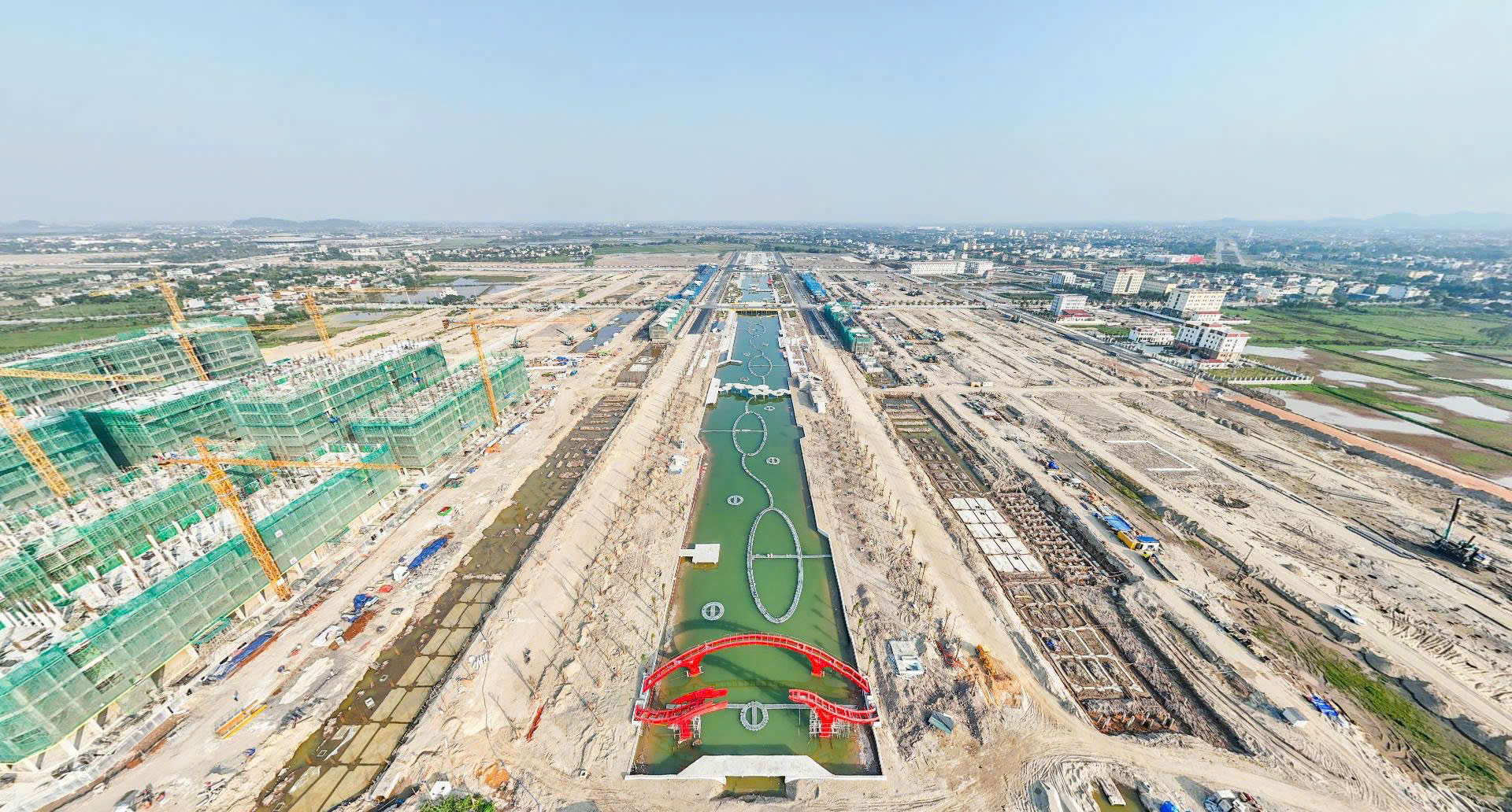 Trục công viên lễ hội